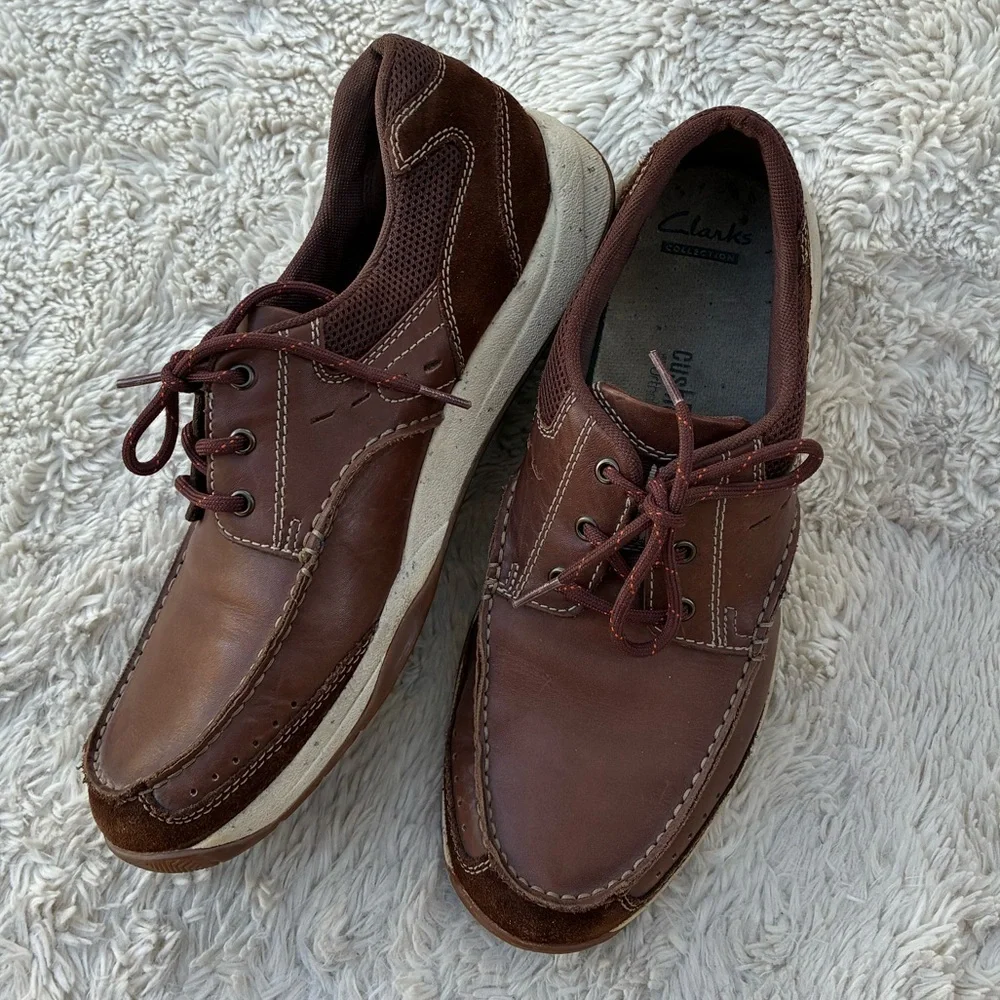 Clarks Sailview Lace Casual Shoes Size 10.5